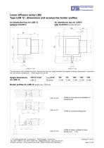 Linear Air Diffusers Type LDB und ?LTG System clean? - 10