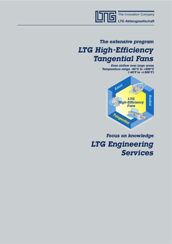 Overview High-efficiency Tangential Fans