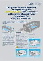 Overview High-efficiency Tangential Fans - 2