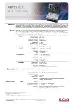 ARTES RC3 Specifications 
