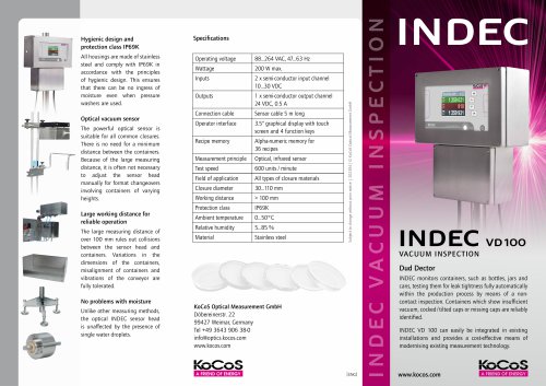 INDEC VD 100 Flyer 