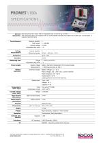 PROMET L100s Specifications -1