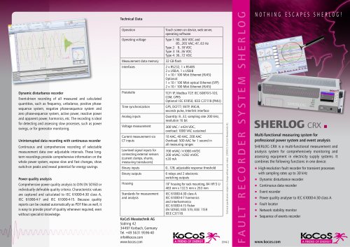 SHERLOG CRX 2032