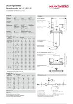 Back Pressure Regulators UV 3.5, 3.5S, 3.5Z - 4