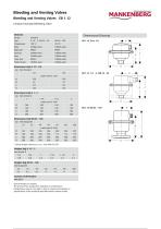 Bleeding and Venting Valves EB 1.12-2