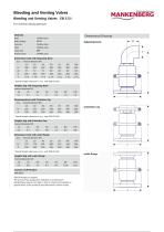 Bleeding and Venting Valves EB 3.51 - 2