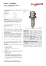 Pressure Reducing Valves DM 662 - 1