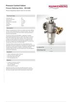 Pressure Reducing Valves DM 668E - 1