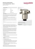 Pressure Reducing Valves DM 765 - 1