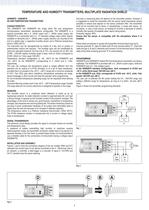 TEMPERATURE AND HUMIDITY TRANSMITTERS, MULTIPLATE RADIATION SHIELD - 2