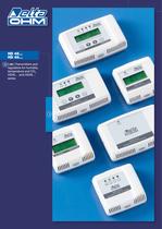 Transmitters and regulators for humidity, temperature and CO2-1