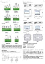 Transmitters and regulators for humidity, temperature and CO2-4