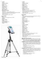Vibration analyzer HD 2030 -5