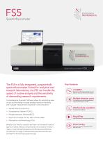 The FS5 Spectrofluorometer - 1