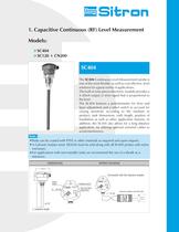 Sitron's Line Of Capacitive Level Sensors and Switches - 3