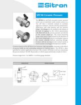 Sitron's Line Of Pressure Sensors and Hydrostatic Level Transmitters - 3