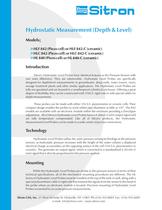 Sitron's Line Of Pressure Sensors and Hydrostatic Level Transmitters - 4