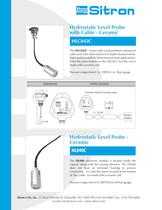 Sitron's Line Of Pressure Sensors and Hydrostatic Level Transmitters - 8