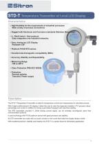 STD-TTemperature Transmitter withLocal LCD Display - 2