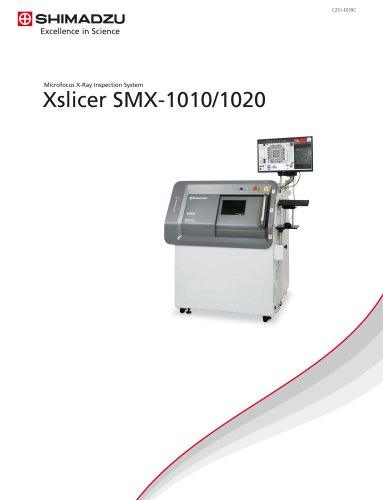 Xslicer SMX-1010/1020 - Shimadzu France - PDF Catalogs | Technical