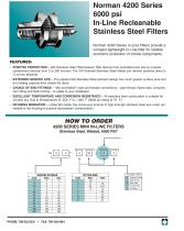 High Pressure Mini In-Line  4200 Series Filter - 2