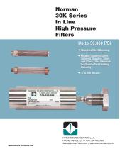 In-Line Filter, Very High Pressure - 1