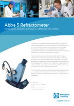 Abbe 5 Refractometer - 1