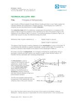 Technical Bulletin - Principles of Refractometry - 1