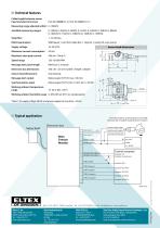 ETM422 - Tension monitoring for sewing machines. Small head. - 2