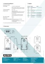 EVG-S, single yarn break sensor. - 2