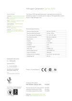 Nitrogen Generator Genius 3010 for LCMS-2