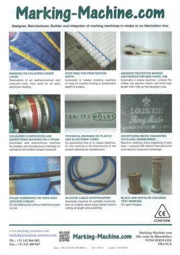 Products sheet