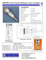 2600-001 Series Tip-Seal Dispense Valves-2