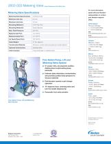 2600-003 Series Volume Metering Valves-2