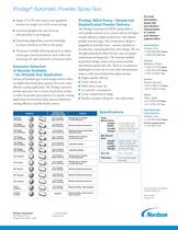 Prodigy® II Automatic Powder Coating Gun - Nordson Industrial Coating Systems - PDF Catalogs ...