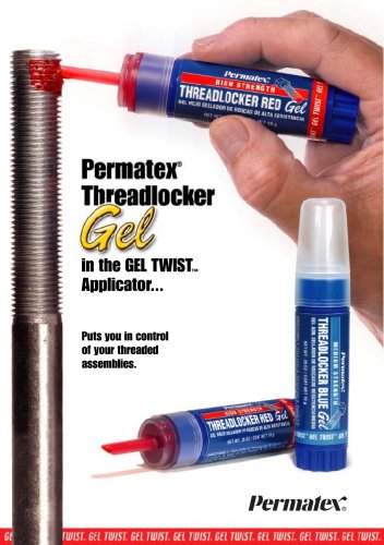 Permatex® Threadlocker Gel in the GEL TWIST? Applicator