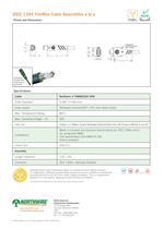 IEEE 1394a FireWire Cable Assemblies 'a' to 'a' - 2