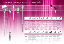 temperature probes with terminals - 1