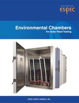 Solar panel testing chambers brochure - 1