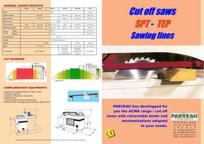 SPT ? TEP Cross cut sawing machines - 1