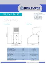 GRANULATORS / Wet Granulators / Medium Capacity IM TYP 50/80 - 2