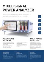Power Analyzer Brochure - 2