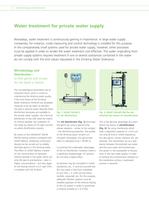 Water treatment for private water supply-2