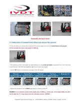 Automatic Load Verification with Overload Warning in % of the Vehicle Lifting Capacity - 8