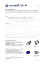 1D heavy length measurement devices, fixed to floor - 2