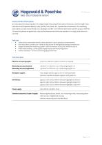 1D heavy length measurement devices, tabletop - 2