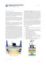 Combined test rig for mattresses EN 1957, ASTM F1566 - 2