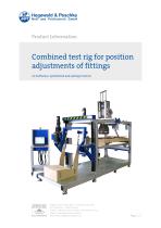 Combined test rig for position adjustments of fittings on bedframes, upholstered and seating furniture - 1