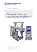 Electromotive linear axes for the testing of rotary doors, sliding doors, roller doors, filing cabinets and drawers e.g. according to EN 14749, EN 14074, EN 1335-3, ES 1058 und BIFMA X5.1 - 1