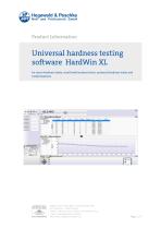 Hardness testing software Hardwin XL - 1